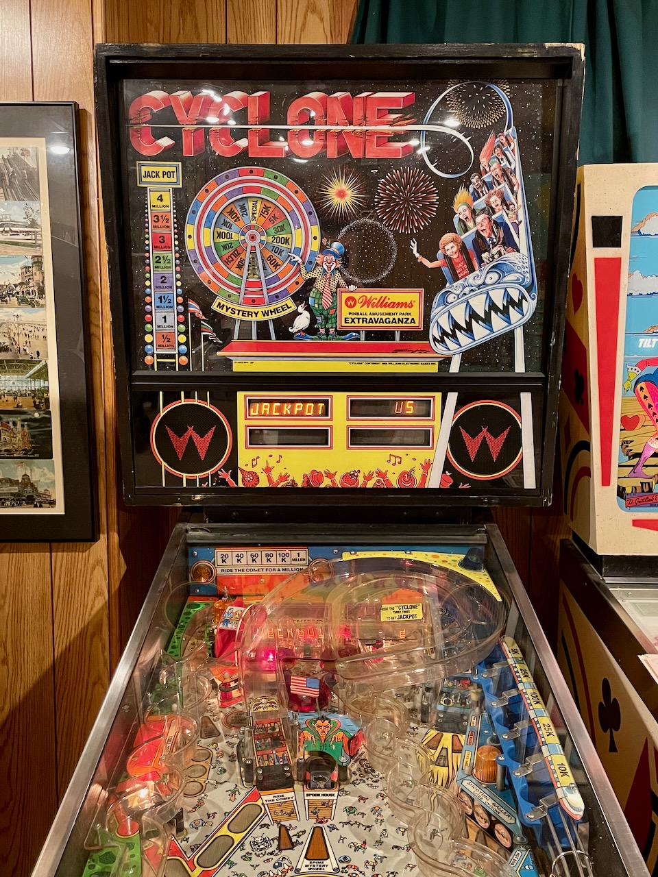 Williams Cyclone Pinball Machine