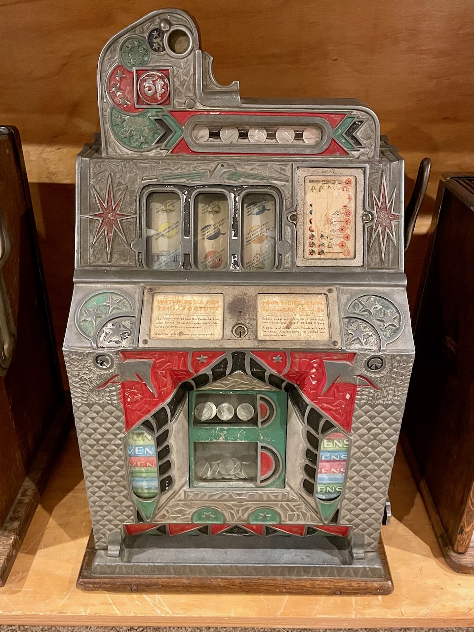 MILLS 5c F.O.K. DOUBLE EAGLE