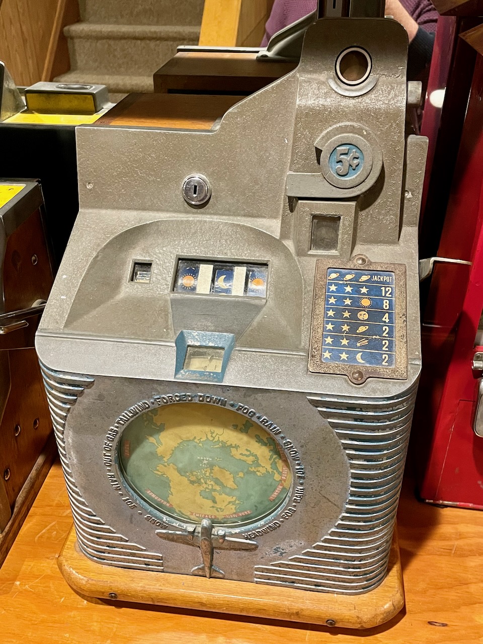 MILLS 5c QT DIAL