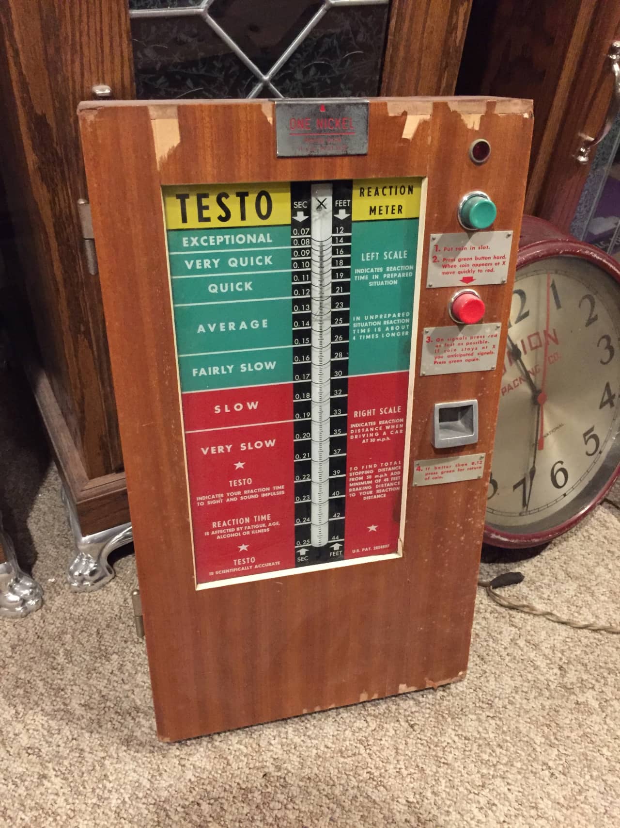TESTO REACTION METER